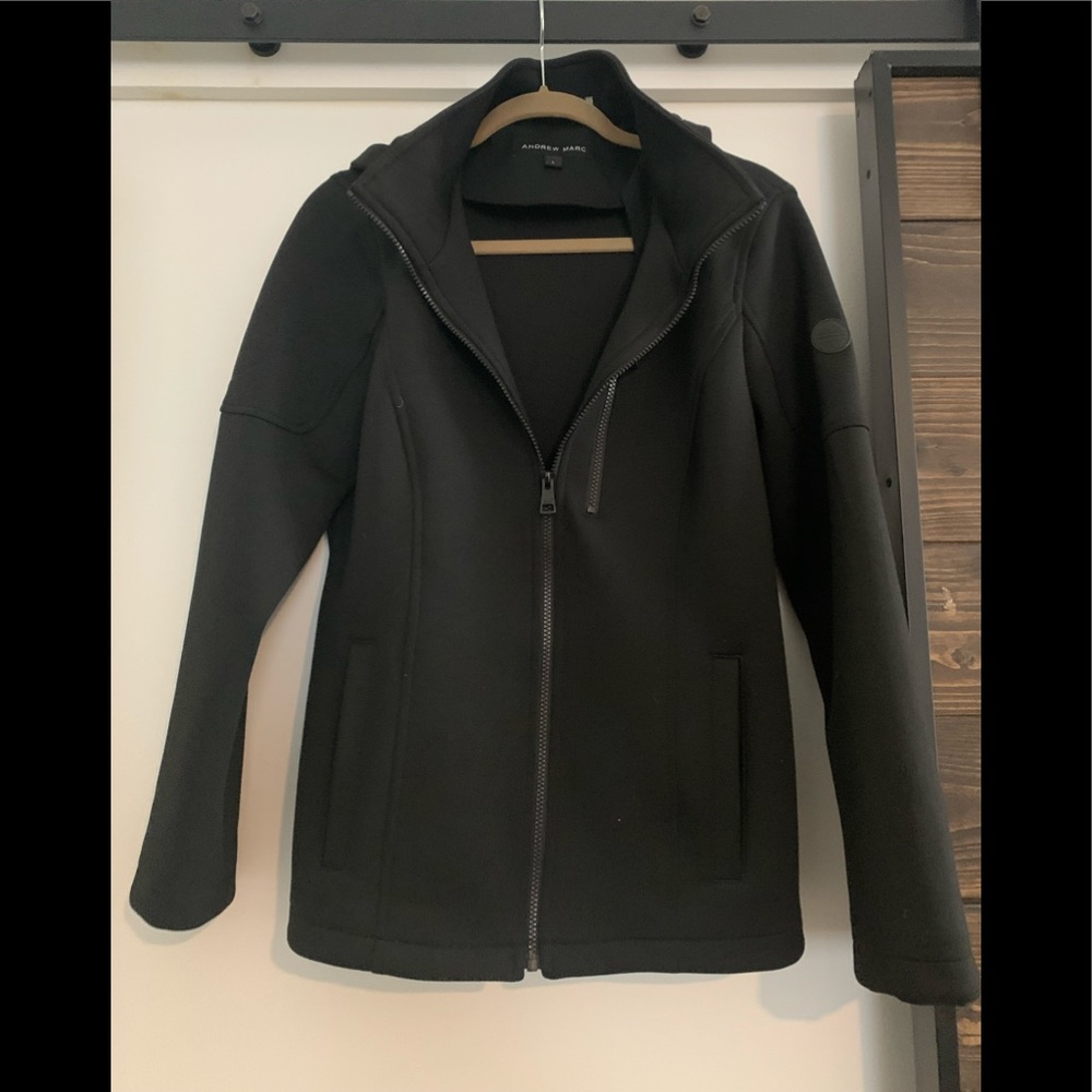 ❄️NWOT ! WAS 45 NOW 28 !Andrew Marc Neoprene Jacket